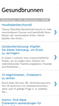 Mobile Screenshot of gesundbrunnen-gesundheit.blogspot.com