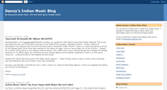 Desktop Screenshot of dansindianmusic.blogspot.com
