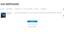 Tablet Screenshot of partenairesliaudes.blogspot.com