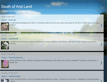Tablet Screenshot of frank-southofaridland.blogspot.com