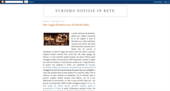 Desktop Screenshot of notizieinreteturismo.blogspot.com