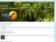 Tablet Screenshot of conexaomanguezal.blogspot.com