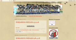 Desktop Screenshot of deportemaristassalamanca.blogspot.com