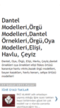 Mobile Screenshot of danteloyaorguelisimodelleri.blogspot.com