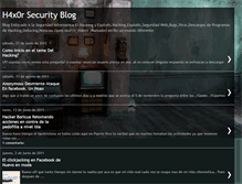 Tablet Screenshot of h4xxor.blogspot.com