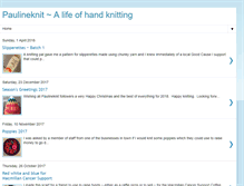Tablet Screenshot of paulineknit.blogspot.com