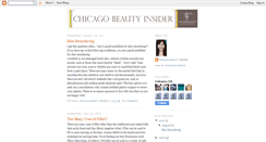 Desktop Screenshot of chicagobeautyinsider.blogspot.com