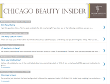 Tablet Screenshot of chicagobeautyinsider.blogspot.com