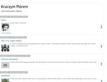 Tablet Screenshot of kruczym-piorem.blogspot.com