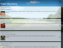 Tablet Screenshot of prettypapermountains.blogspot.com