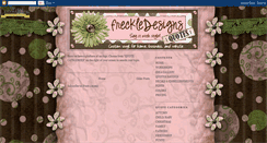 Desktop Screenshot of freckledesignsayings.blogspot.com