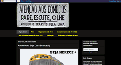 Desktop Screenshot of comboios-na-planicie.blogspot.com