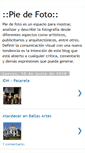 Mobile Screenshot of pie-de-foto.blogspot.com