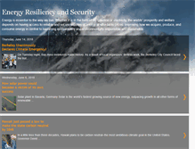 Tablet Screenshot of globalenergysecurity.blogspot.com