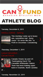 Mobile Screenshot of canfundathletes.blogspot.com