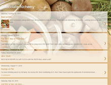 Tablet Screenshot of chocolatealchemy.blogspot.com