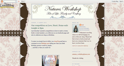 Desktop Screenshot of natures-workshop.blogspot.com