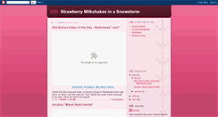 Desktop Screenshot of milkshakesinasnowstorm.blogspot.com