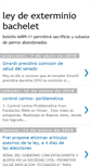 Mobile Screenshot of leydeexterminio.blogspot.com