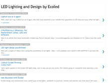 Tablet Screenshot of ecoled-lighting.blogspot.com