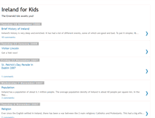 Tablet Screenshot of irelandforkids.blogspot.com