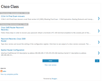 Tablet Screenshot of ciscoclasshelper.blogspot.com