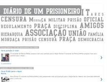 Tablet Screenshot of diariodeumprisioneiro2.blogspot.com