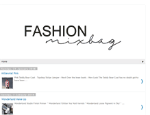 Tablet Screenshot of fashionmixbag.blogspot.com