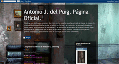 Desktop Screenshot of antoniodelpuig.blogspot.com
