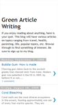 Mobile Screenshot of greenarticlewriting.blogspot.com