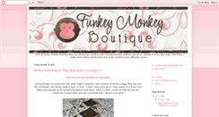 Desktop Screenshot of funkeymonkeyboutique.blogspot.com