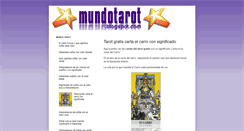 Desktop Screenshot of mundotarot.blogspot.com