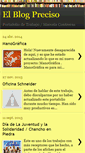 Mobile Screenshot of elblogpreciso.blogspot.com