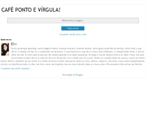 Tablet Screenshot of cafepontoevirgula.blogspot.com