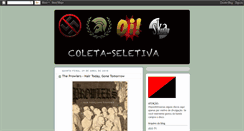 Desktop Screenshot of coleta-seletiva.blogspot.com