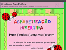 Tablet Screenshot of dani-alfabetizacaodivertida.blogspot.com