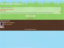 Tablet Screenshot of dialoguemosunadistas.blogspot.com