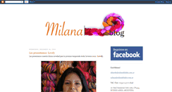 Desktop Screenshot of milana-hilados.blogspot.com