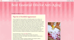 Desktop Screenshot of bestessentialoilsforantiaging.blogspot.com