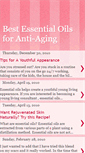 Mobile Screenshot of bestessentialoilsforantiaging.blogspot.com