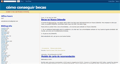 Desktop Screenshot of comoconseguirbecas.blogspot.com