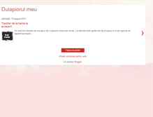 Tablet Screenshot of dulapiorul-meu.blogspot.com