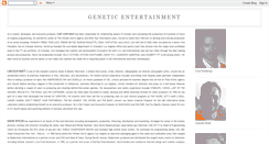 Desktop Screenshot of genetic-tv.blogspot.com