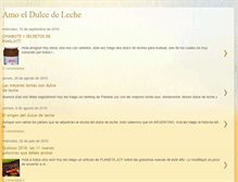 Tablet Screenshot of amoeldulcedeleche.blogspot.com