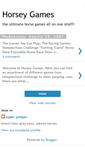 Mobile Screenshot of horsegamesforeveryone.blogspot.com