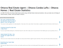 Tablet Screenshot of ottawa-real-estate.blogspot.com