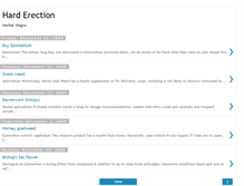 Tablet Screenshot of harderectionnow.blogspot.com