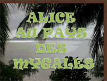 Tablet Screenshot of aliceaupaysdesmygales.blogspot.com