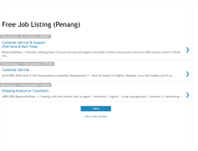 Tablet Screenshot of jobspenang.blogspot.com