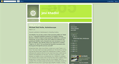 Desktop Screenshot of jesikhadivi.blogspot.com